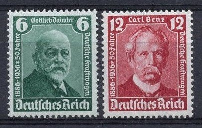 Duitse Rijk (83) - Daimler / Benz, Postzegels en Munten, Verzenden, Duitse Keizerrijk, Postfris