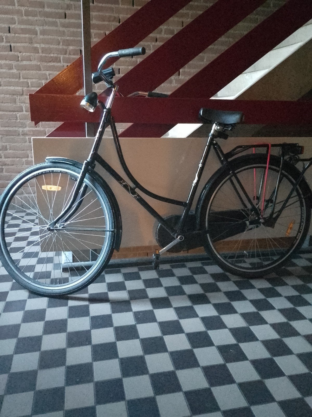 Gebruikte Omafiets - Rijdt goed!, Fietsen en Brommers, Fietsen | Dames | Omafietsen, Ophalen, Gebruikt, Terugtraprem