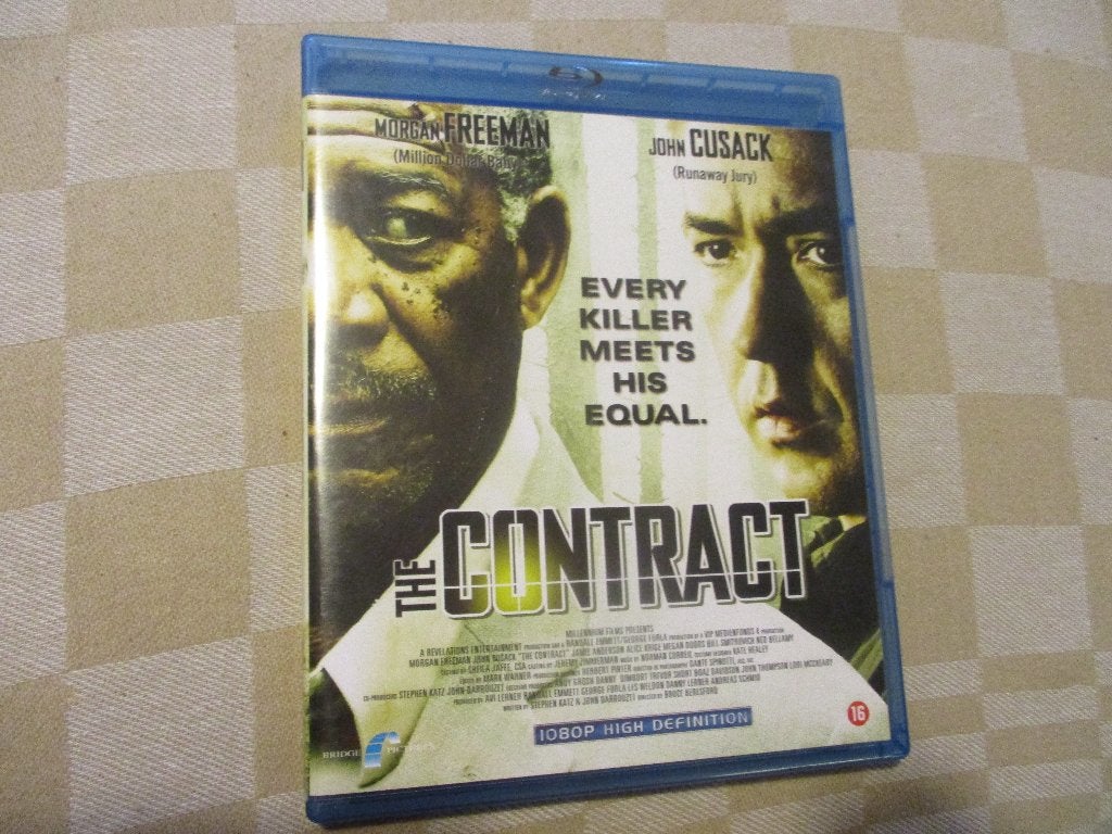 blu ray thriller film The Contract ft Morgan Freeman, Cd's en Dvd's, Blu-ray, Ophalen of Verzenden, Nieuw in verpakking, Thrillers en Misdaad