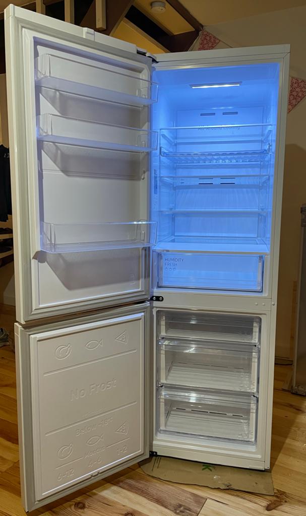 Samsung RB34T672DWW No Frost Koelvriescombinatie, Witgoed en Apparatuur, Koelkasten en IJskasten, Ophalen, Gebruikt, 200 liter of meer