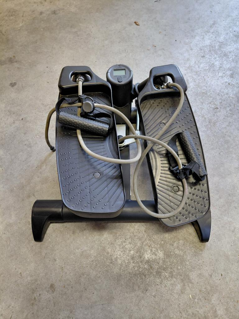Compacte Swing Stepper met Weerstandsbanden, Ophalen, Kunststof, Gebruikt, Stepapparaat