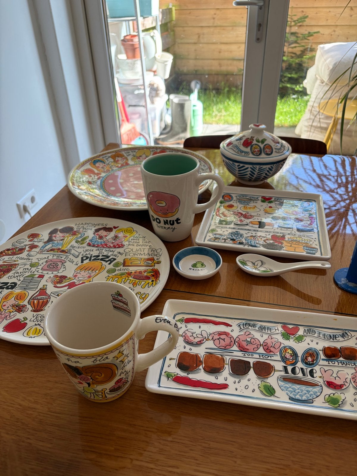 Blond Amsterdam servies, Keramiek, Ophalen of Verzenden, Zo goed als nieuw, Bord(en)