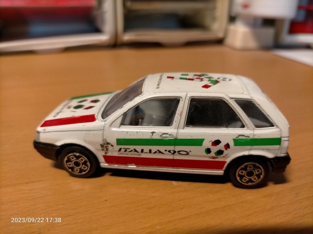 Buragio Fiat tipo Wk 1990 Italy, Hobby en Vrije tijd, Ophalen of Verzenden, Auto, Norev