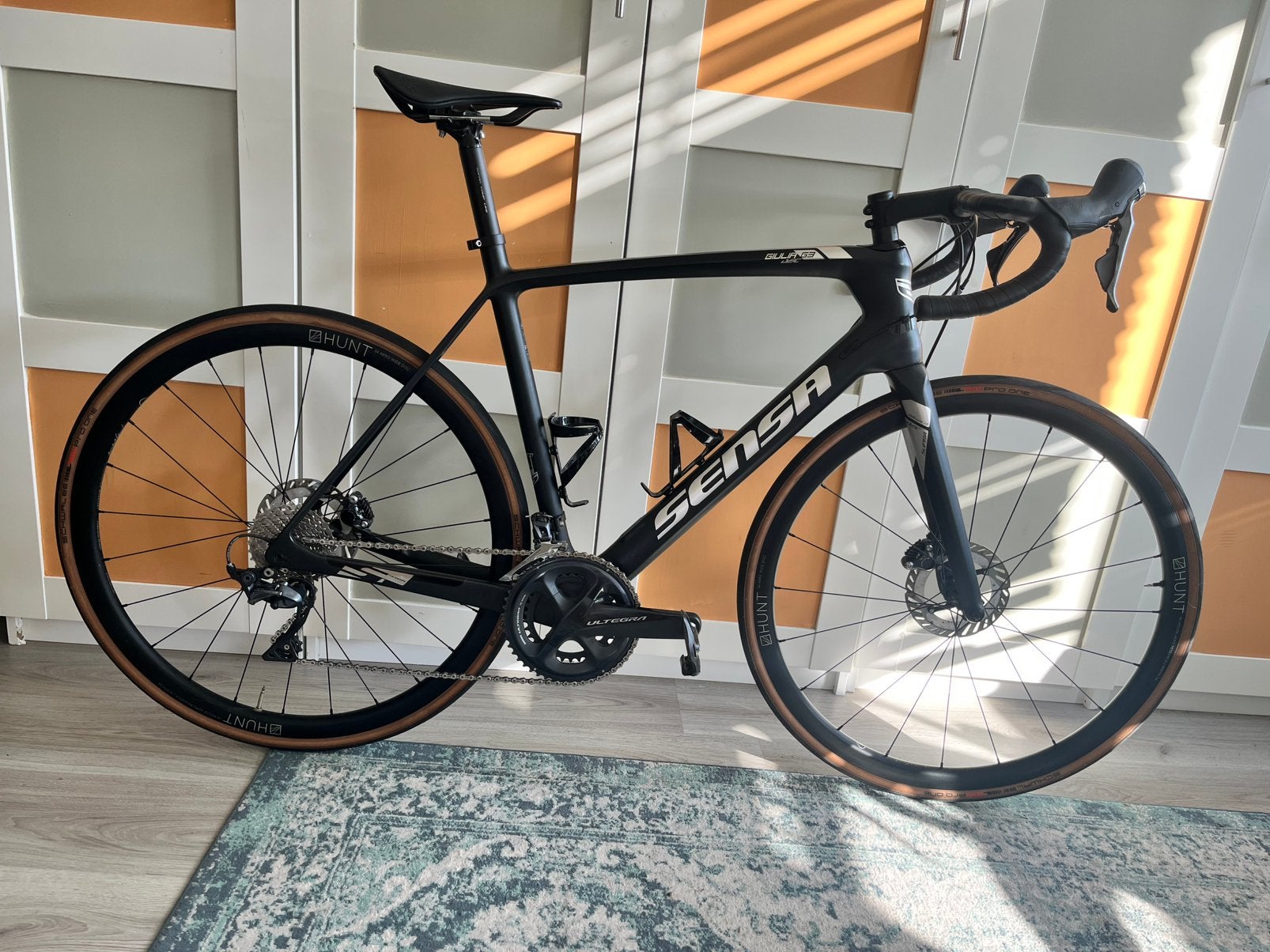 Sensa giulia g3 ultegra carbon  racefiets wielrenfiets m 55, 28 inch, Zo goed als nieuw, Meer dan 20 versnellingen, Schijfrem
