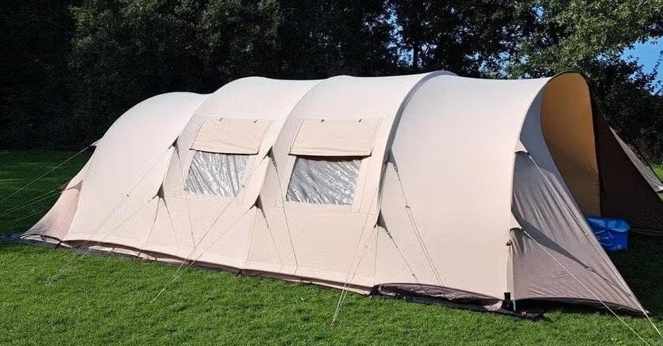 BARDANI 6-persoons tunneltent STEVIG FRAME *** 395,-***
