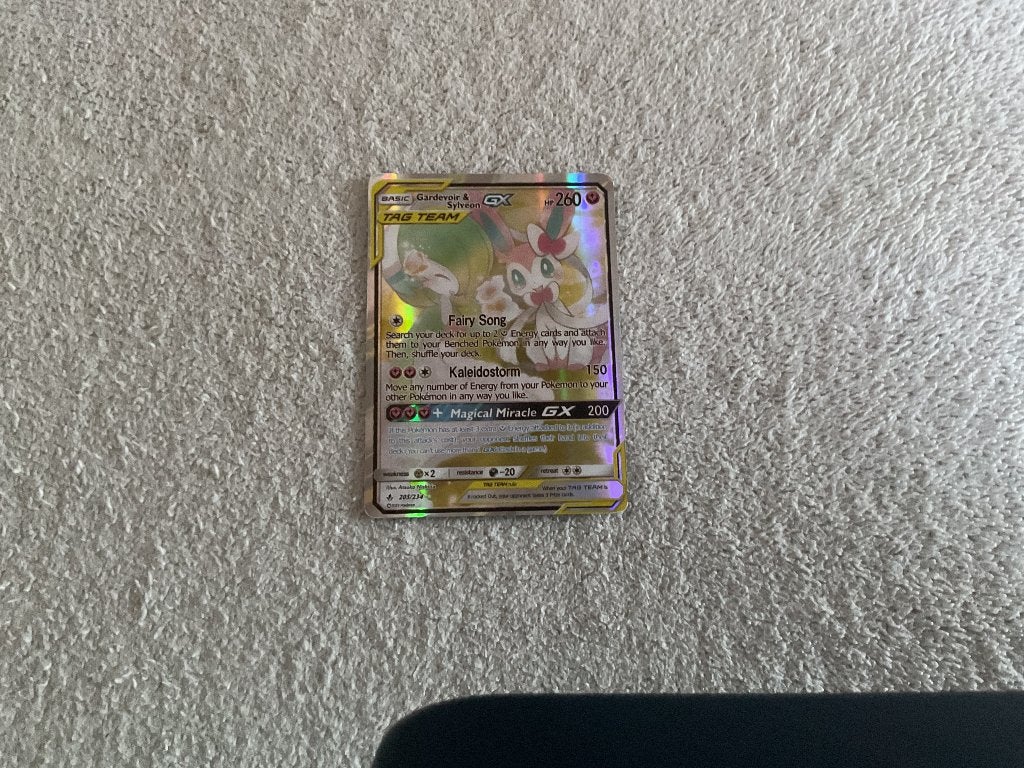 Gardevoir sylveon pokemon kaart 205/234, Verzenden, Zo goed als nieuw, Losse kaart