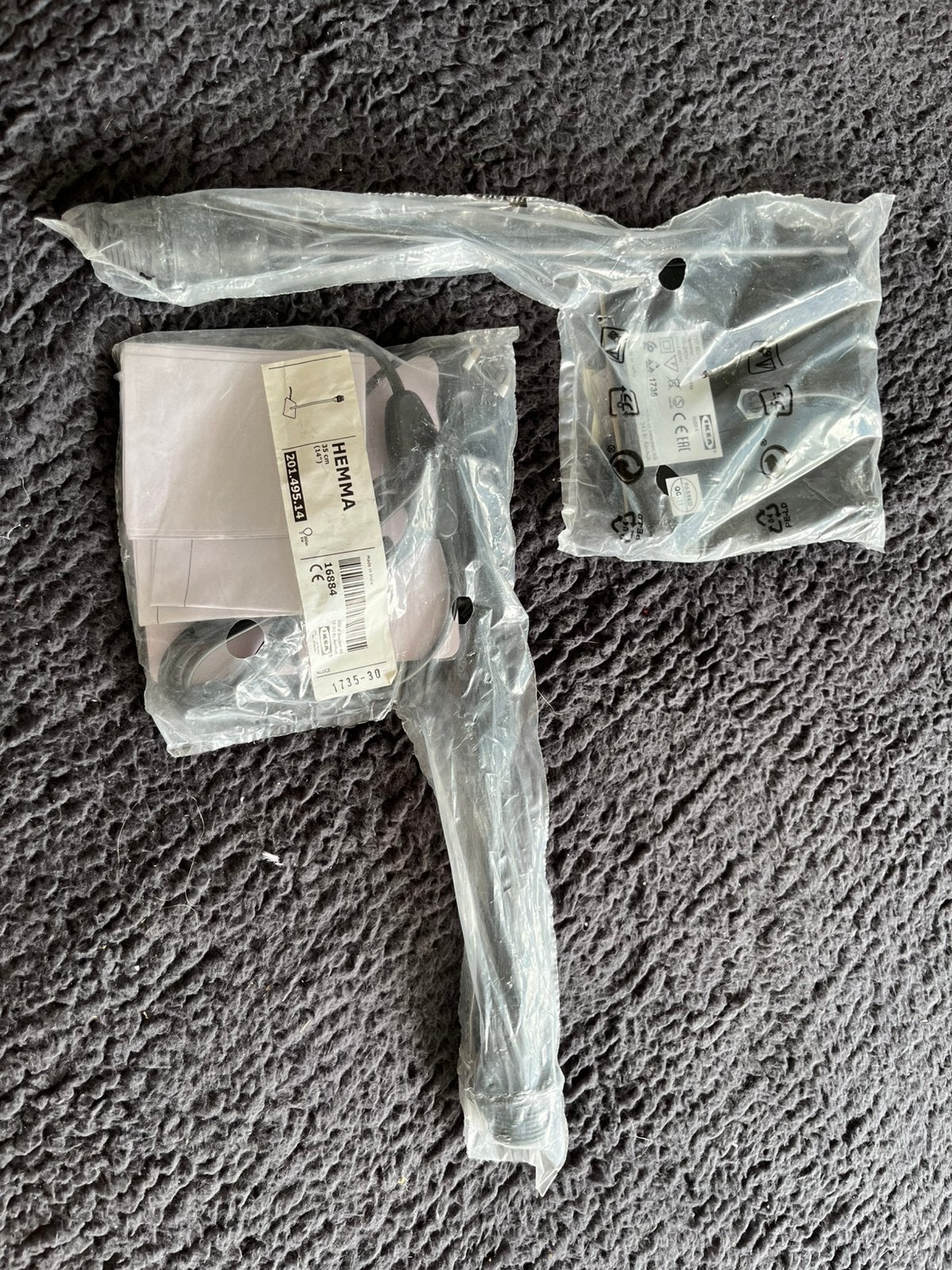 2x Lamp Ikea Hemma (nieuw) voet lampenvoet standaard, Ophalen of Verzenden, Nieuw