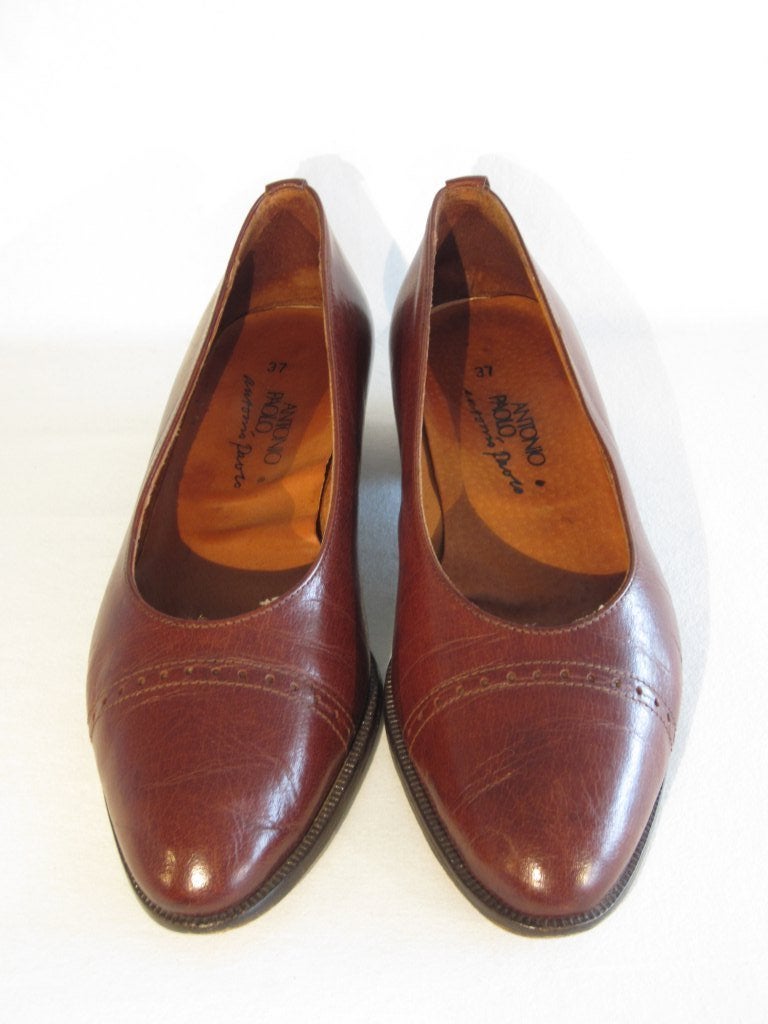 Antonio Paolo pumps mt 37, Pumps, Bruin, Antonio Paulo, Ophalen of Verzenden