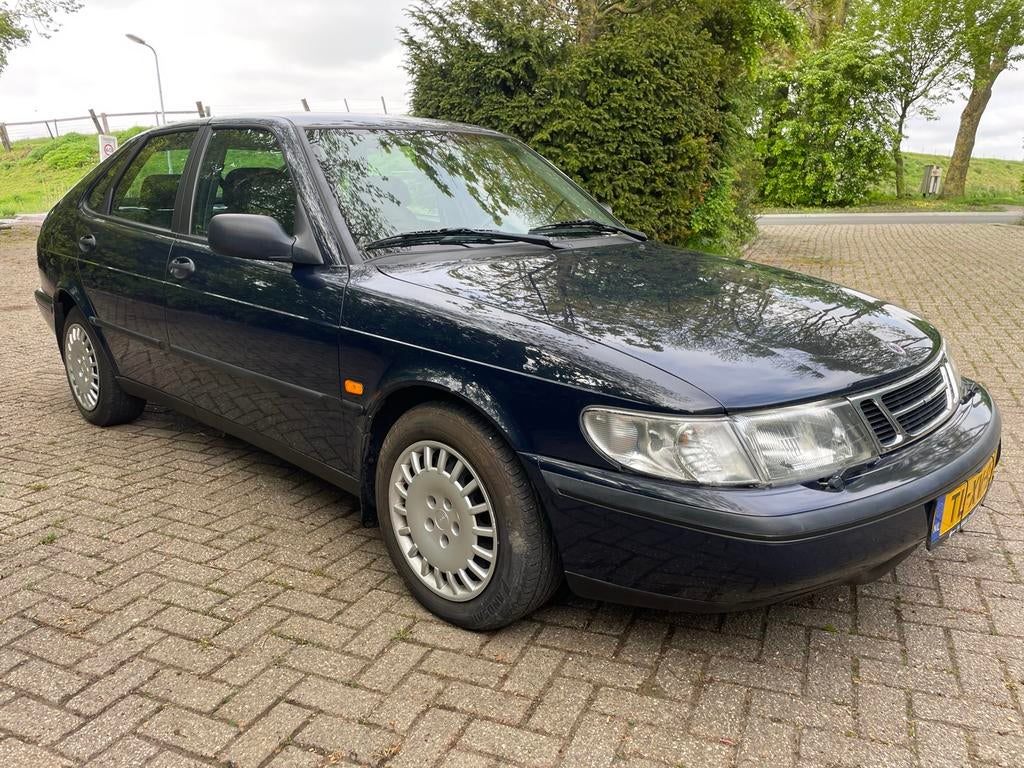 Saab 900 2.0 I HB 1998 Blauw, Voorwielaandrijving, 4 cilinders, 1290 kg, Blauw