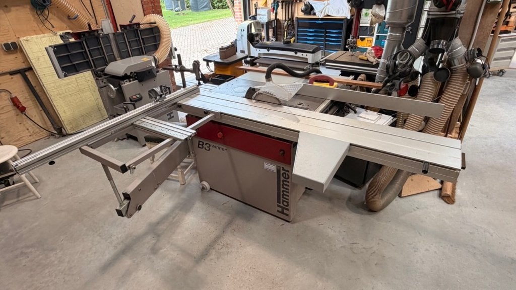 Hammer B3 winner comfort met vele opties zaag en freestafel, Doe-het-zelf en Verbouw, Gereedschap | Zaagmachines, Ophalen, Gebruikt