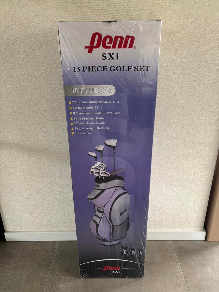 Volledige Penn SXI Heren Golfset | Nieuw in verpakking!, Sport en Fitness, Set, Ophalen of Verzenden, Zo goed als nieuw, Penn