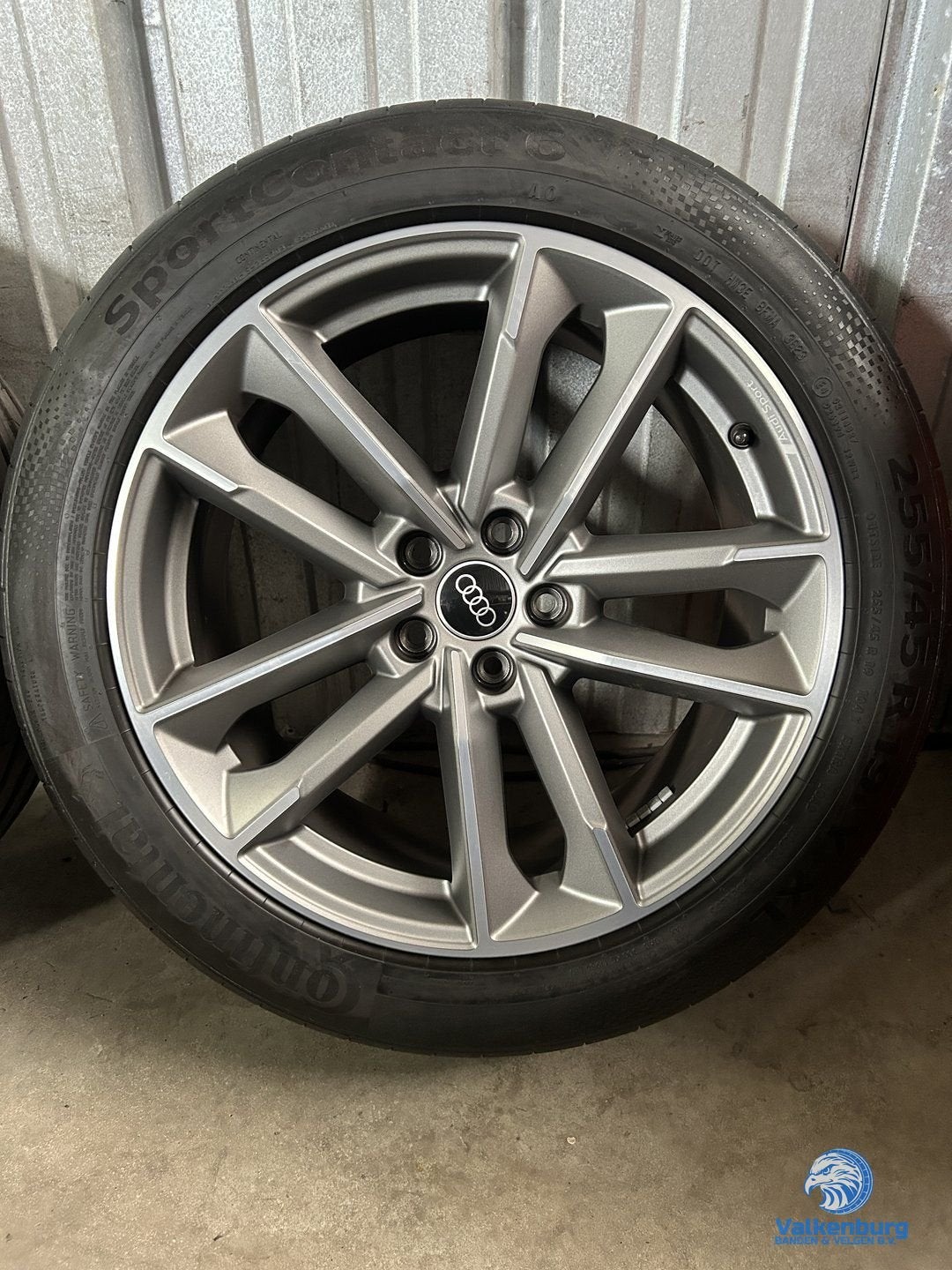 5-6mm! Originele Audi Q3 SQ3 F3 83A Audi Sport 19 inch antra, 19 inch, Gebruikt, 255 mm, -
