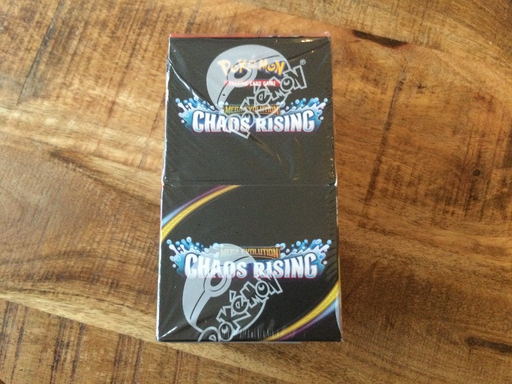 Pokemon Chaos Rising Booster Box - Pokemon Half Booster Box, Verzenden, Zo goed als nieuw, Boosterbox