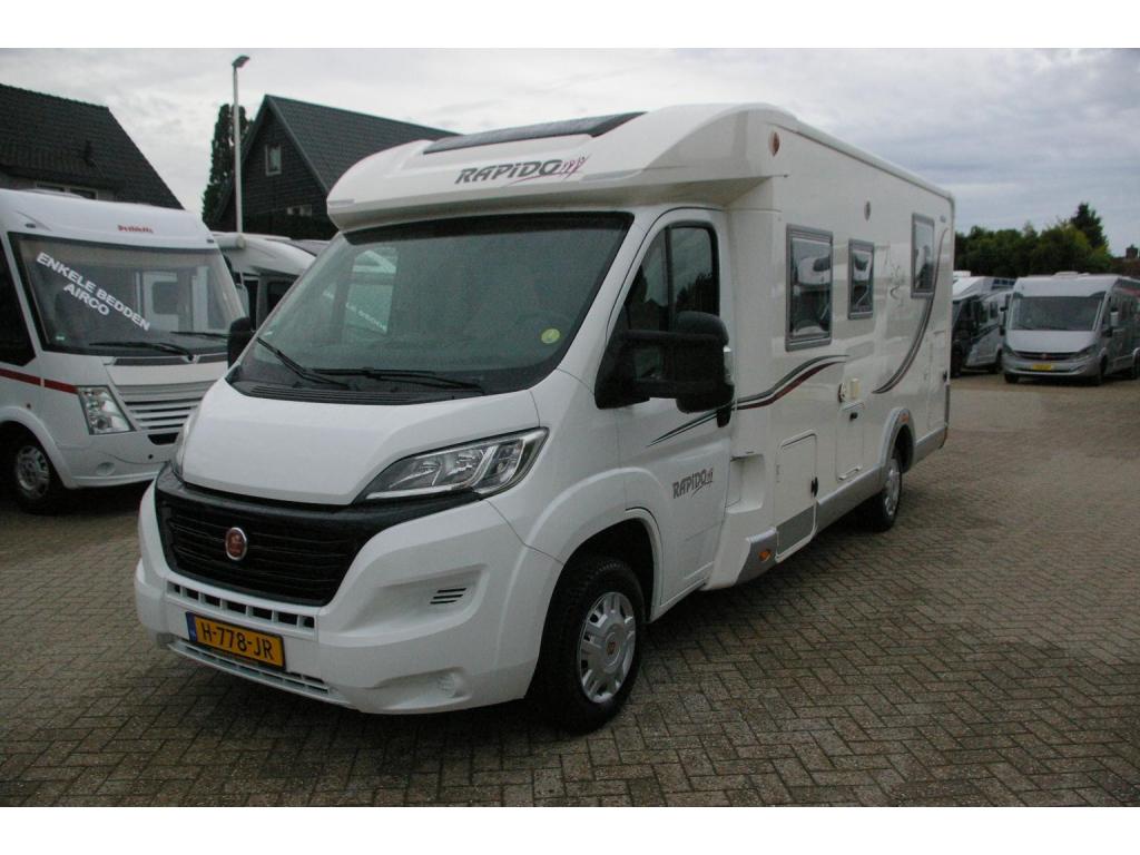 Rapido Le Randonneur 680 Queensbed, Garage., Caravans en Kamperen, Afzuigkap, Ringverwarming, Airbags, Bedrijf