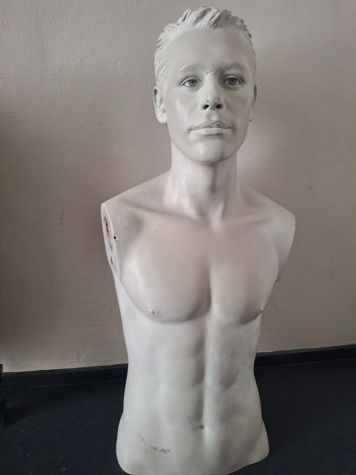 Bovenlichaam paspop - mannelijk torso, Ophalen of Verzenden