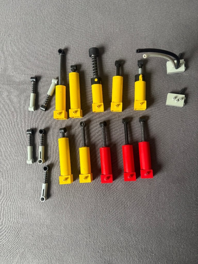 Lego technic cilinders, Ophalen of Verzenden, Gebruikt, Lego