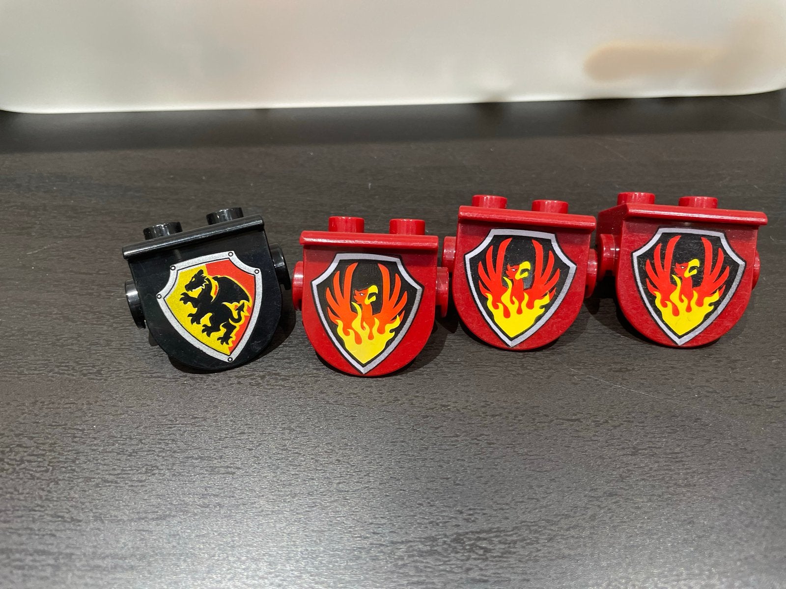 Lego Duplo Kasteel 4785 met ridders en draak, Ophalen, Gebruikt