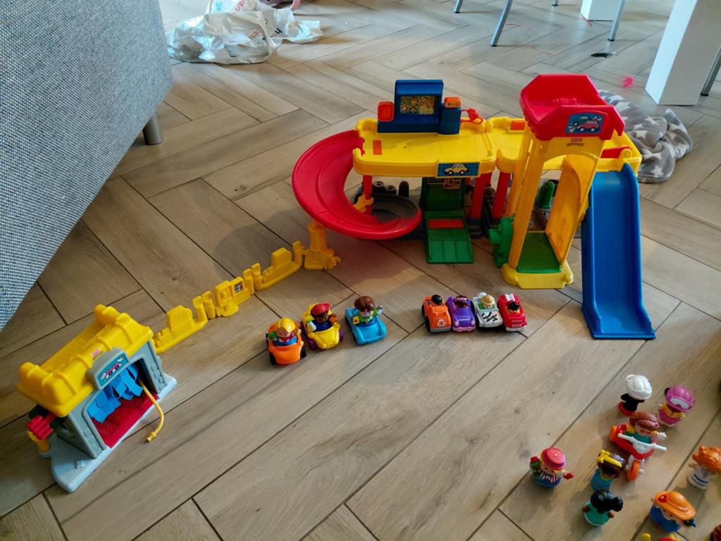 Grote Little People: Garage, huis, kermis, boerderij, bus, Ophalen, Gebruikt, Overige typen