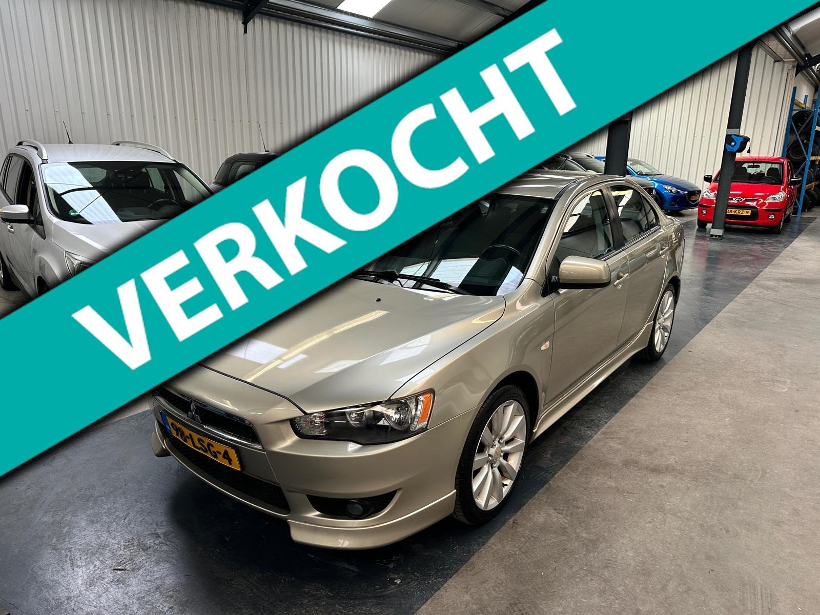 Mitsubishi Lancer Sports Sedan 1.8 Intense, Gebruikt, 1295 kg, Beige, Origineel Nederlands
