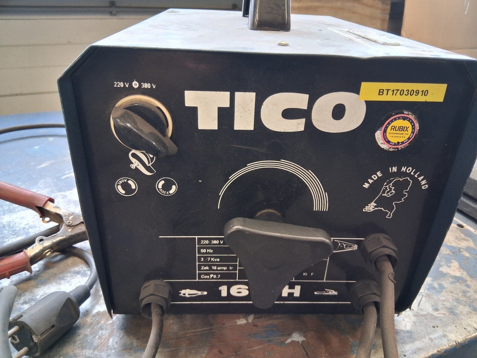 Te koop tico elektrode lasapparaat, Ophalen, Minder dan 150 ampère, Elektroden