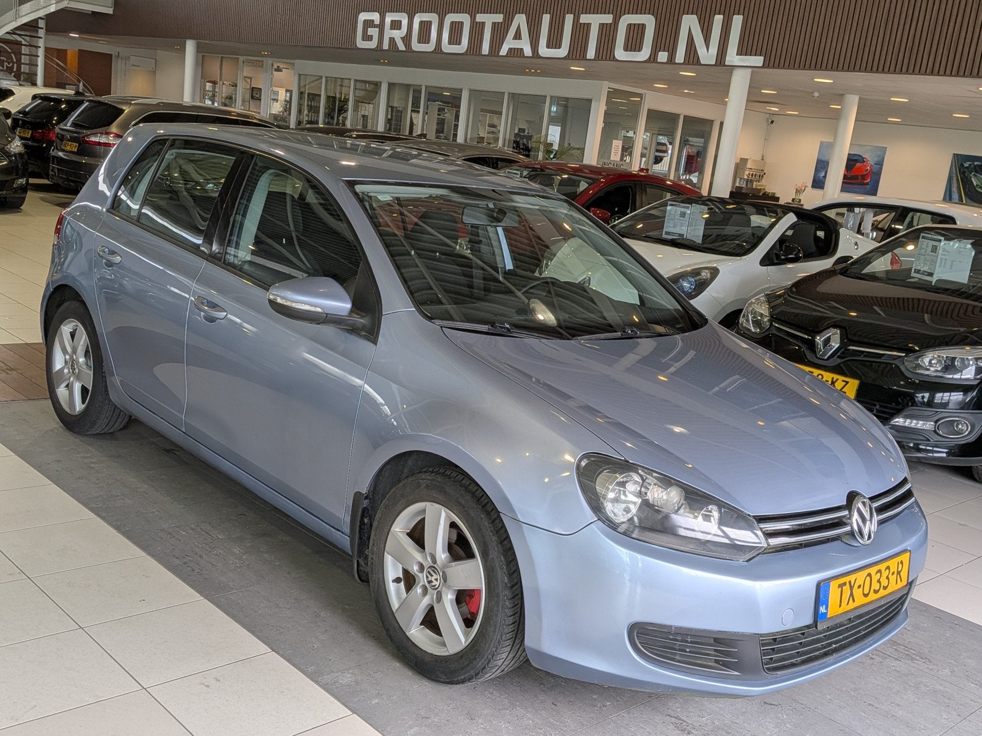 Volkswagen Golf 1.4 Easyline 5 Deurs, Airco, Stuurbekrachtig, Auto's, Voorwielaandrijving, Euro 5, Stof, Gebruikt