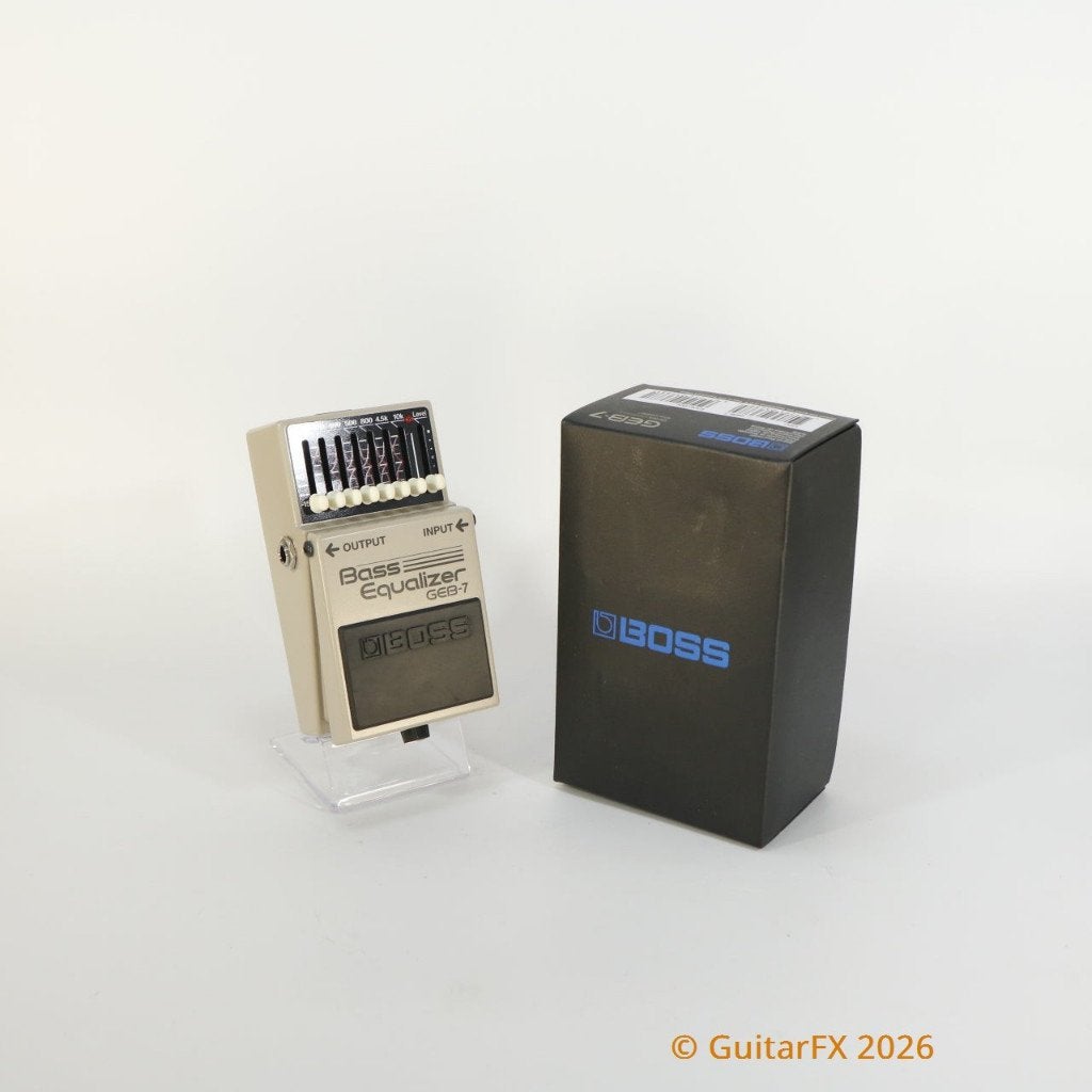 Boss GEB-7 Bass Graphic Equalizer (s/n Z7Q8262, incl. Box), Muziek en Instrumenten, Gebruikt, -, -, Ophalen of Verzenden