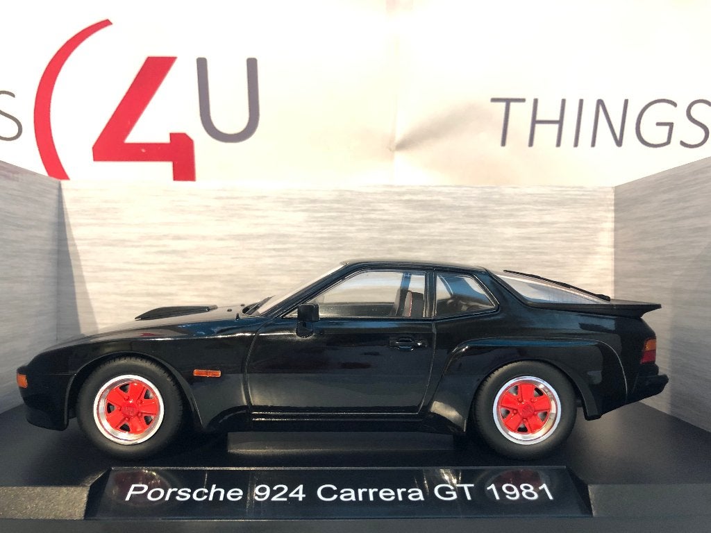 MCG 1:18 Porsche 924 Carrera GT bouwjaar 1981 zwart, Ophalen of Verzenden, Nieuw, Auto, Overige merken