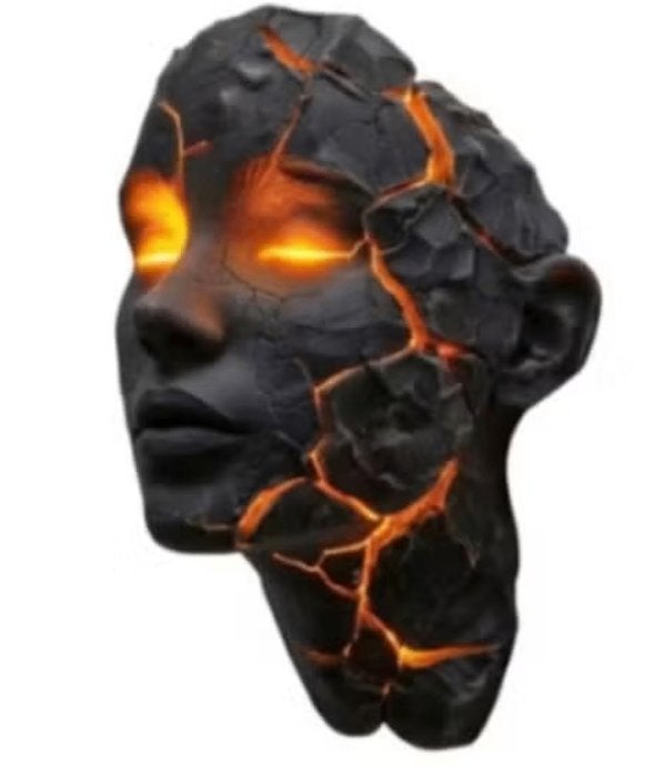 Horror wandlamp LED Gebarsten Ziel (20cm), Huis en Inrichting, Lampen | Wandlampen, Ophalen of Verzenden, Nieuw