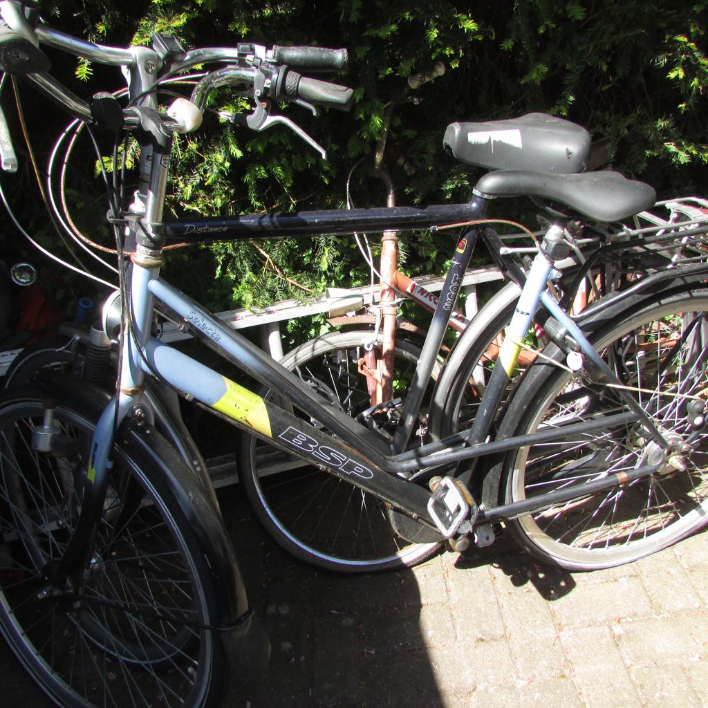 3 x oude fietsen opknappers Koga Giant, Ophalen, Velgrem, Giant, Jaren '60 of nieuwer