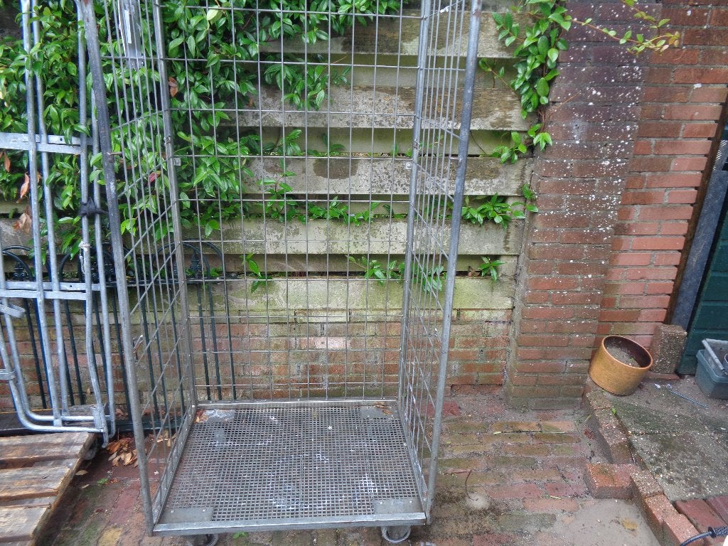 Rolcontainer staal 170x86x68, 100 liter of meer, Ophalen, Gebruikt, Transportkar