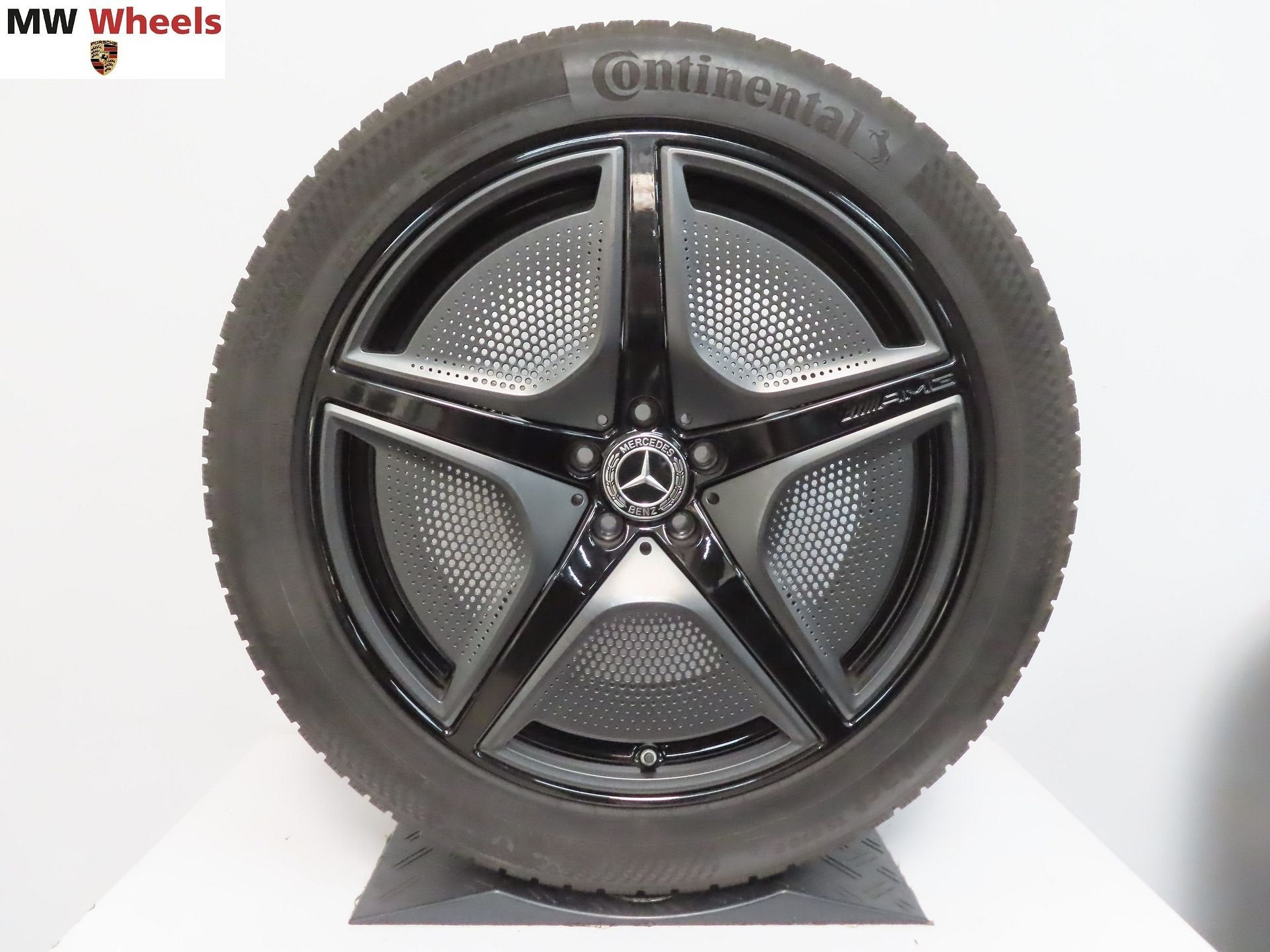 Mercedes EQS SUV X296 AMG 21 inch velgen met winterbanden, Gebruikt, -, 275 mm, -