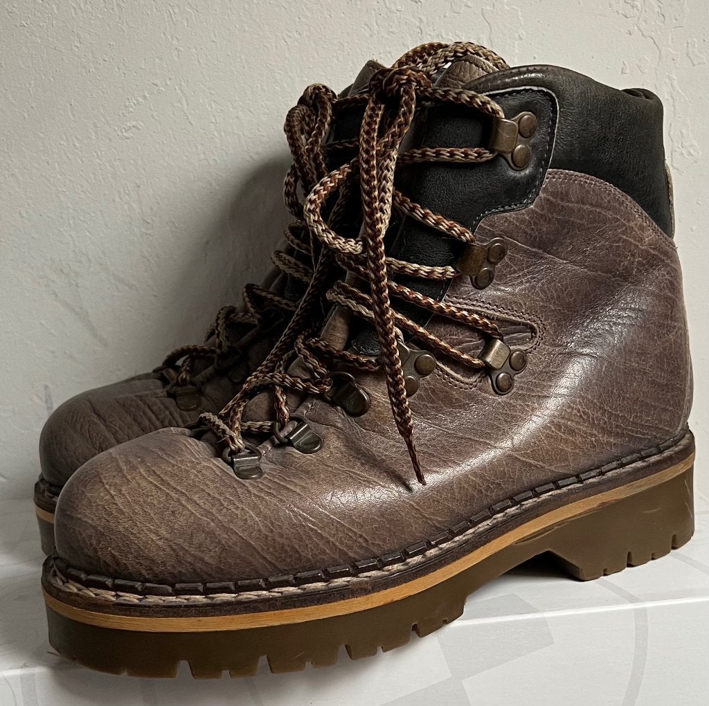 Pra’s. Leren stevige bergschoenen. Mt 37., Ophalen of Verzenden, Zo goed als nieuw, Schoenen