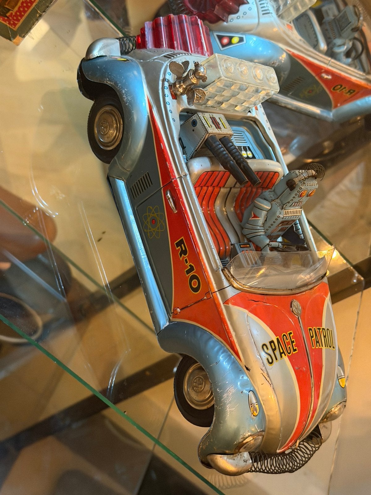 Nomura R-10 Space Patrol volkswagen Kever, Antiek en Kunst, Ophalen of Verzenden
