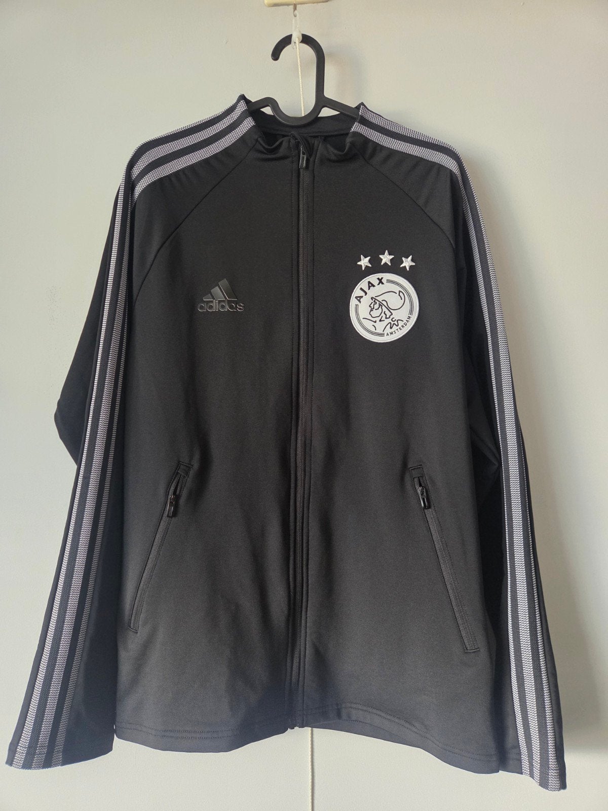 Ajax vest zwart maat S, Ophalen of Verzenden, Zo goed als nieuw, Zwart, Voetbal
