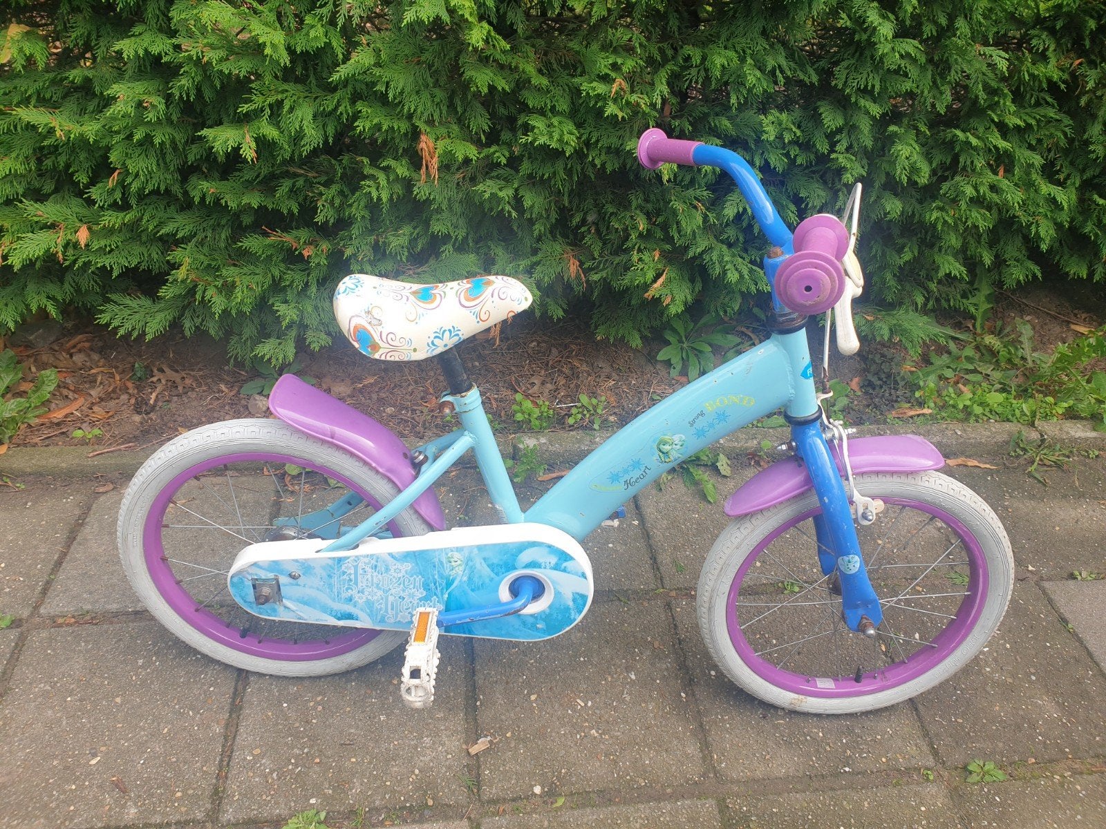 16 inch kinderfiets, Ophalen, Gebruikt, 16 tot 20 inch