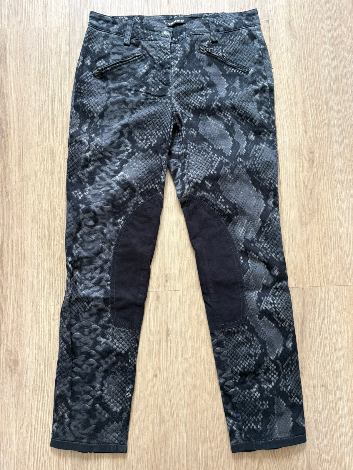 Cambio “paardrij” broek maat 38, Kleding | Dames, Maat 38/40 (M), Verzenden, Gedragen, Grijs