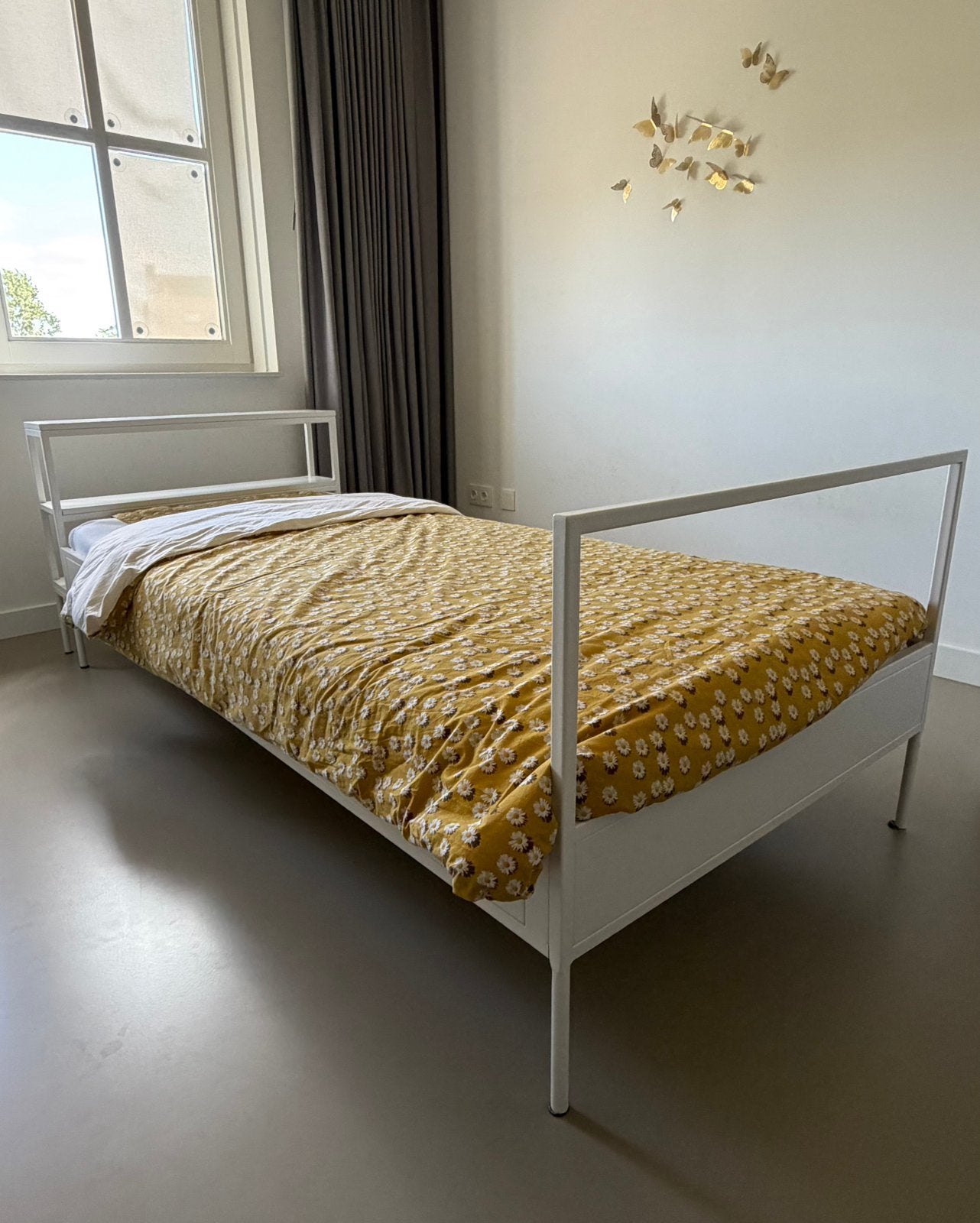 Coming Kids 1-persoonsbed met lattenbodem en opbergruimte, 85 tot 100 cm, Zo goed als nieuw, 180 cm of meer, Ophalen