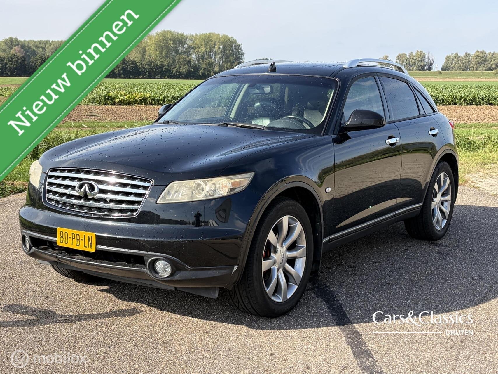 Infiniti FX 35 AWD, Auto's, Automaat, 450 kg, Gebruikt, Zwart
