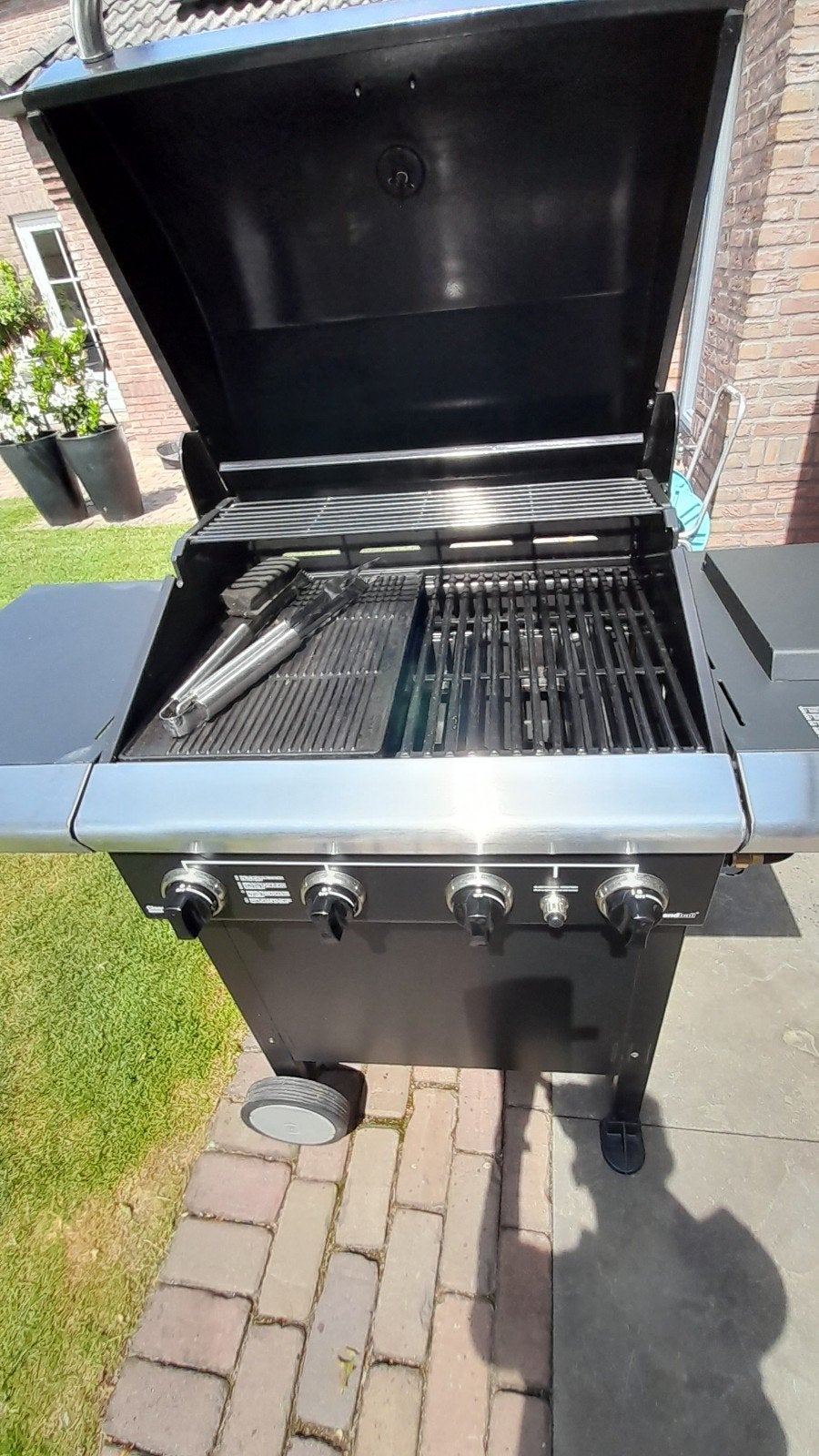 Grand hall bbq te koop., Ophalen, Zo goed als nieuw, Grand hall