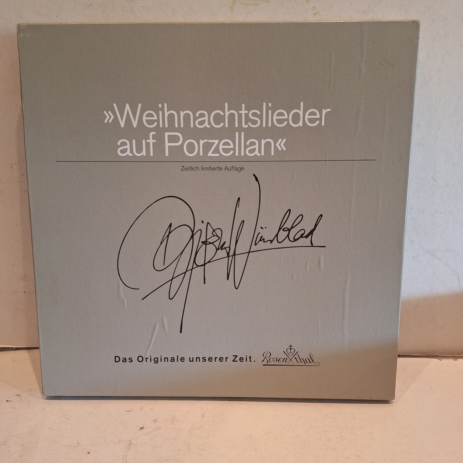 Rosenthal Bjørn Wiinblad Kerstbord 1990 "Weihnachtslieder", Verzenden