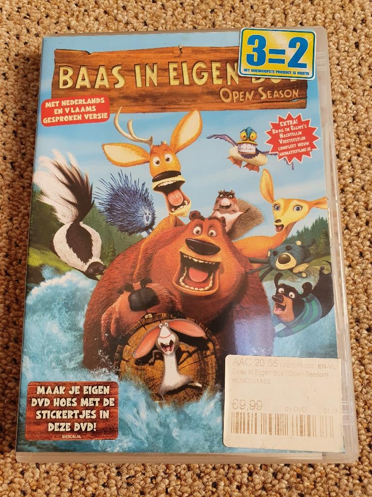 DVD Baas in eigen bos, Alle leeftijden, Ophalen of Verzenden, Gebruikt, Amerikaans