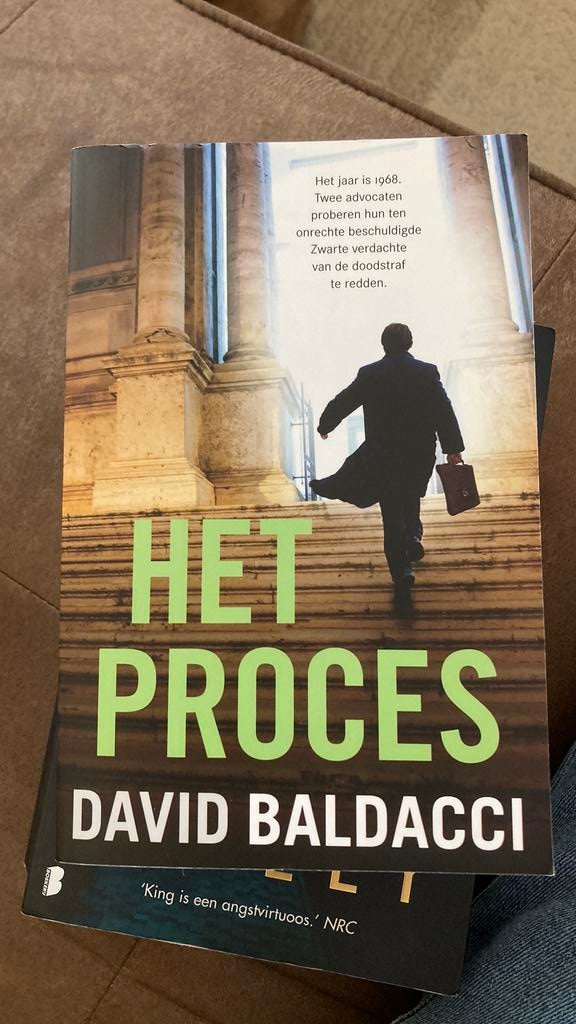 Het proces David Baldacci, Ophalen, Zo goed als nieuw