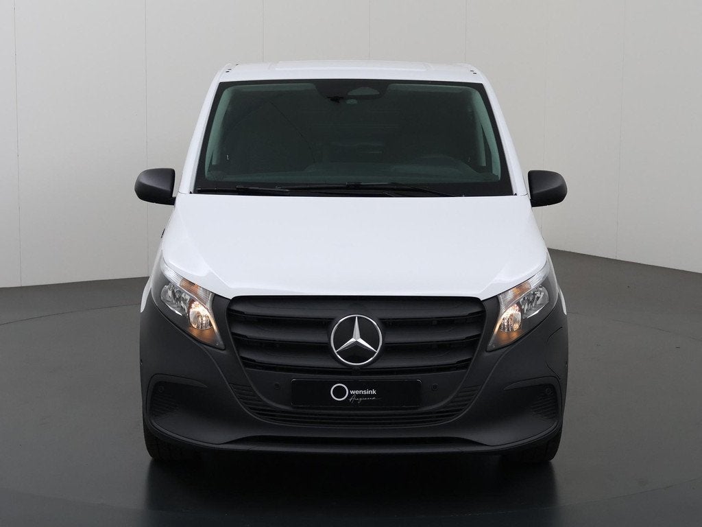 Mercedes-Benz eVito Bestelwagen L2 66 kWh | Schuifdeur links, Auto's, Bestelauto's, Stof, Zwart, 116 pk, Wit