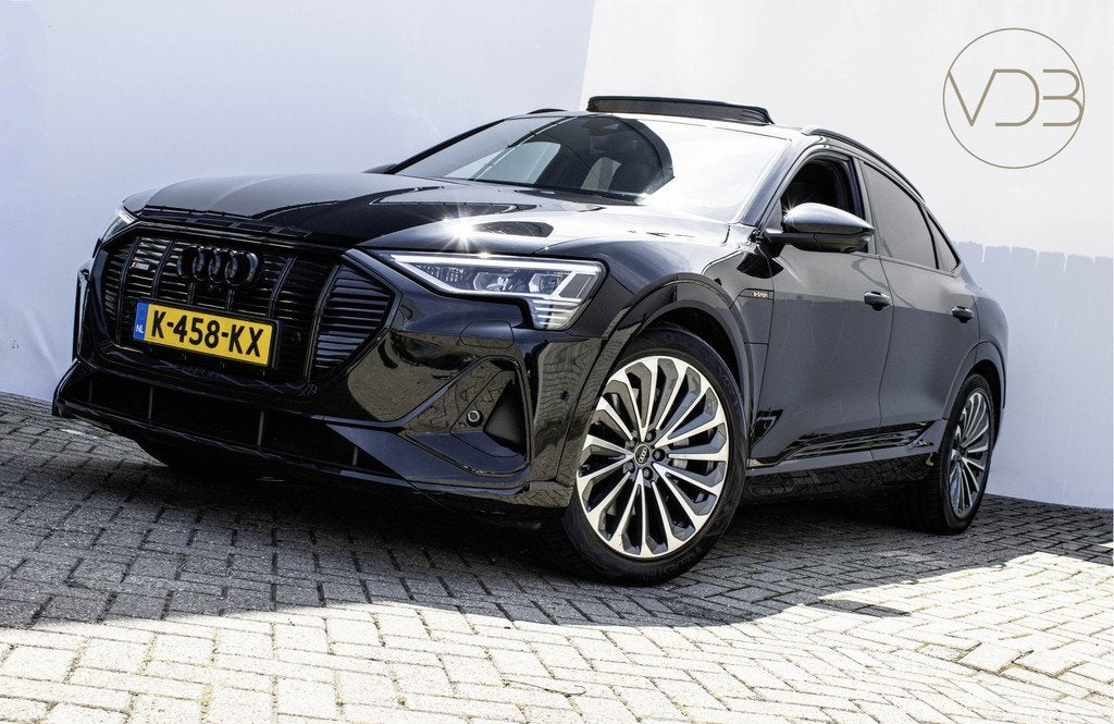 Audi e-tron Sportback 50 SOH94% S-Line RS Leer Pano B&O 360g, Auto's, Audi, Bedrijf, Te koop, e-tron, 360° camera, 4x4, ABS, Achteruitrijcamera