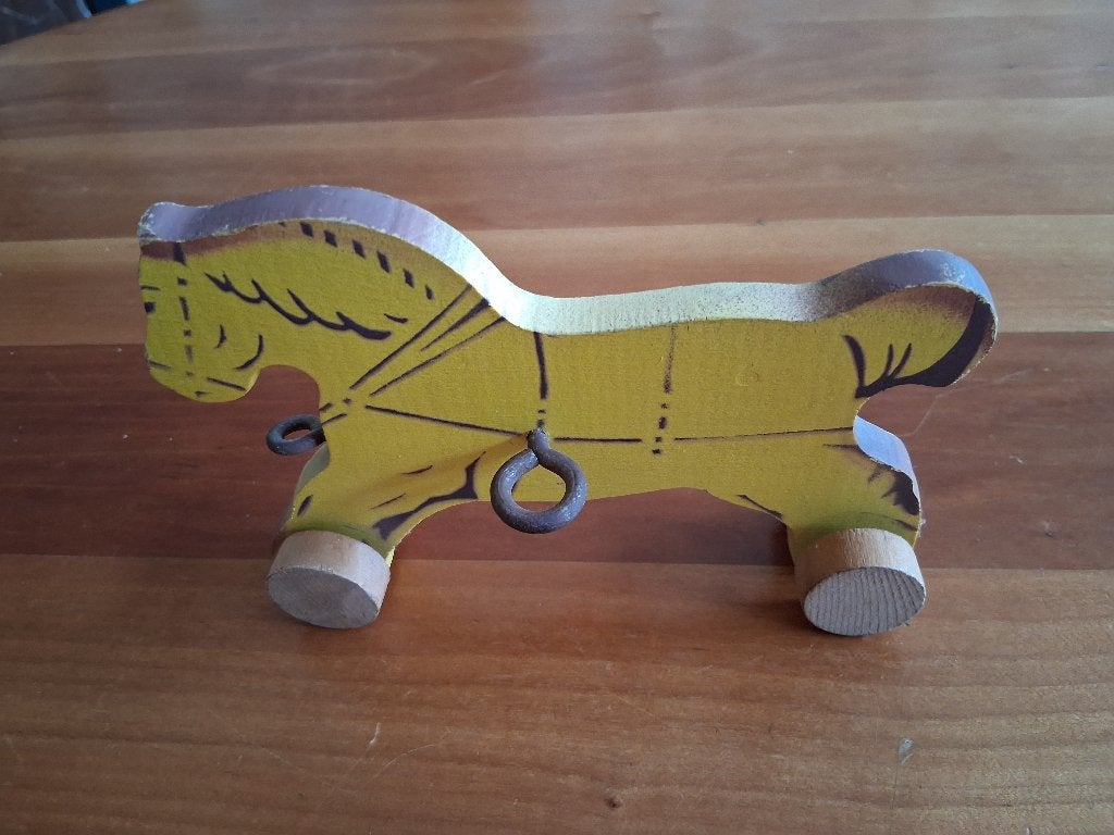 "Nooitgedagt paardje op Wielen", Vintage, Verzenden