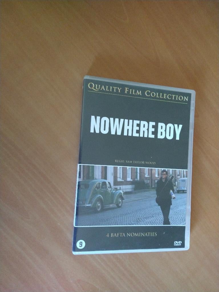 DVD Nowhere Boy (het verhaal van de jeugd van John Lennon), Vanaf 9 jaar, Ophalen of Verzenden, Zo goed als nieuw, Waargebeurd drama