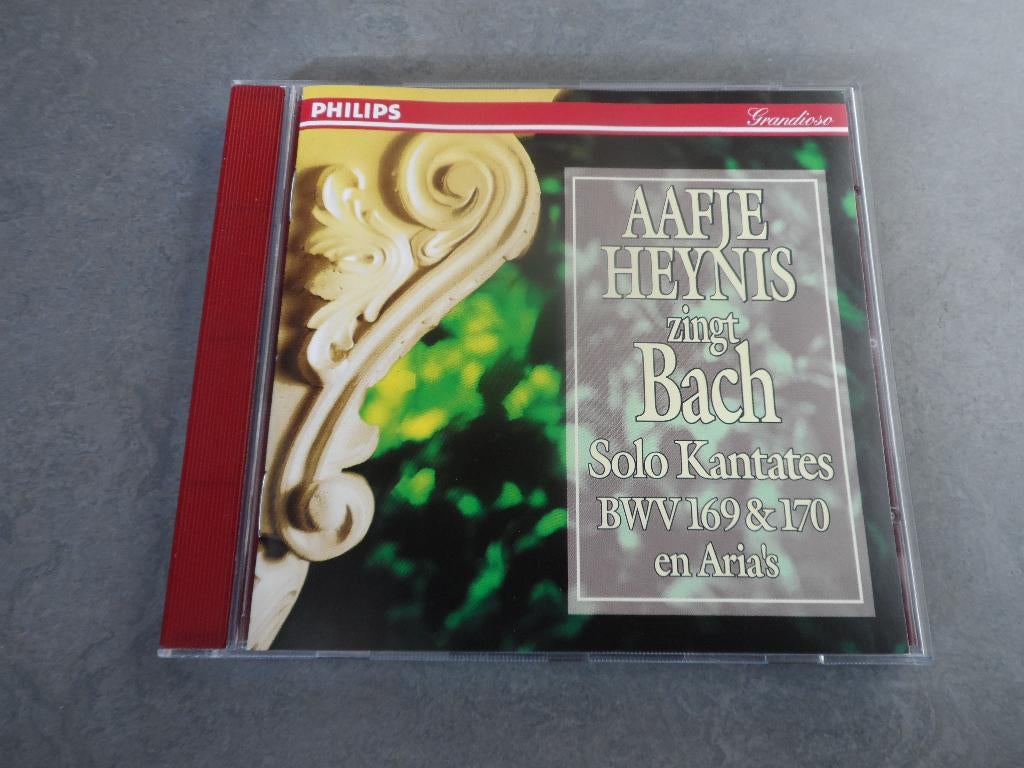 Bach, Aafje Heynis / Aafje Heynis zingt Bach - CD, Cd's en Dvd's, Cd's | Klassiek, Gebruikt, Overige typen, Barok, Verzenden