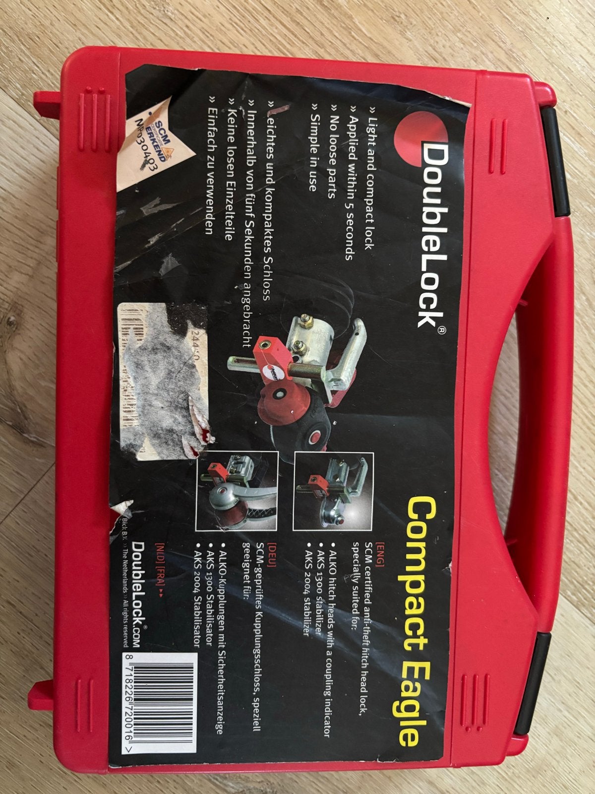 DoubleLock Compact Eagle Dissel slot - SC M gekeurd, Ophalen of Verzenden, Gebruikt