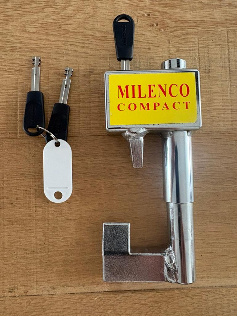 Disselslot Milenco, Auto diversen, Aanhangwagen-onderdelen, Ophalen of Verzenden, Zo goed als nieuw