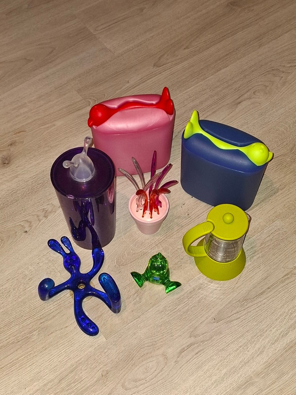 Koziol Keukenaccessoires en Decoratie, Huis en Inrichting, Ophalen, Gebruikt, Meerkleurig, Kunststof
